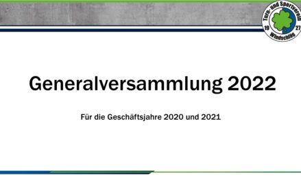 Generalversammlung 2022